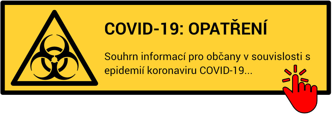 Informace týkající se epidemie koronaviru COVID-19 a přijatých opatřeních.